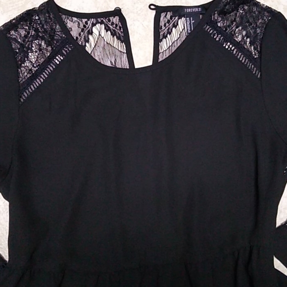 Forever 21, black dress, size small - Picture 2 of 5